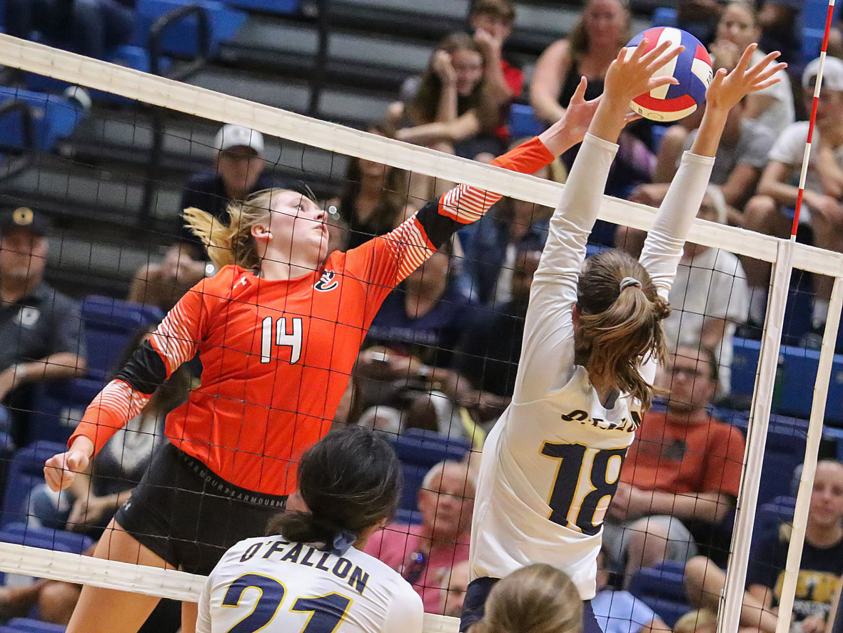 O'Fallon vs. Edwardsville volleyball